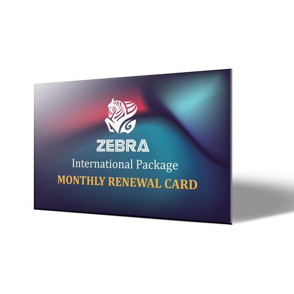 Monthly Renewal Card (1-Month Plan) 續約卡 (單月方案)
